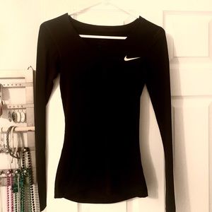 Nike Dri-Fit Long sleeve black shirt